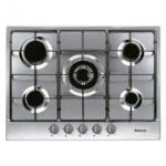 PLAQUE DE CUISSON FOCUS 5 FEUX-GAZ-70CM-INOX