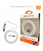 CABLE GRIFFIN USB VERS LIGHTNING PLAT POUR IPHONE / 1M – Image 6
