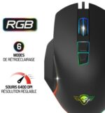 ENSEMBLE GAMING SPIRIT OF GAMER CLAVIER + SOURIS + TAPIS - NOIR – Image 8