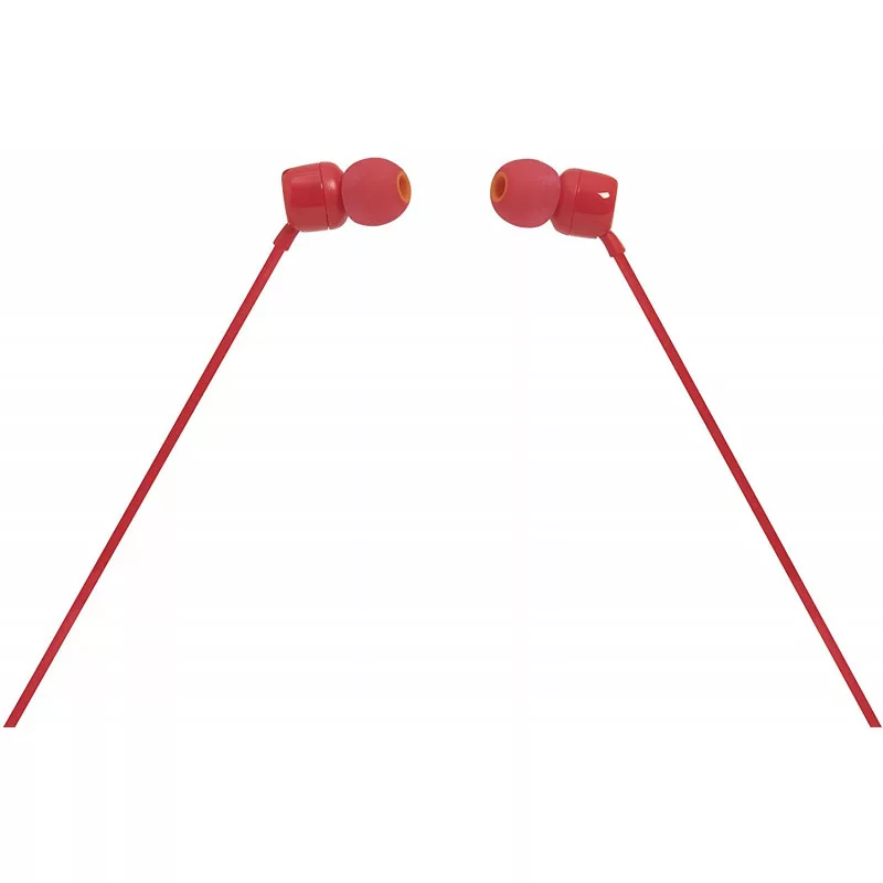 ecouteurs-intra-auriculaires-jbl-harman-t110-rouge 1