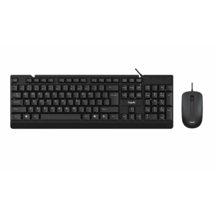 ENSEMBLE CLAVIER ET SOURIS FILAIRE HAVIT HV-KB272CM – NOIR
