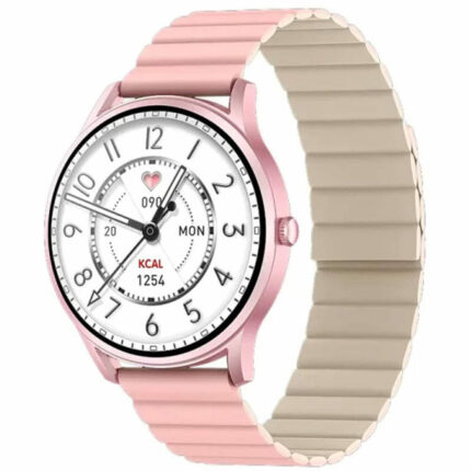 MONTRE CONNECTEE KIESLECT LADY CALLING LORA PINK