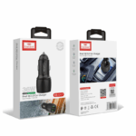 CHARGEUR DE  VOITURE 2USB EARLDOM ES-CC7 36 W AVEC CABLE POUR TYPE-C – Image 2