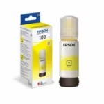 BOUTEILLE D'ENCRE ORIGINAL EPSON ECOTANK 103 - JAUNE-C13T00S44A