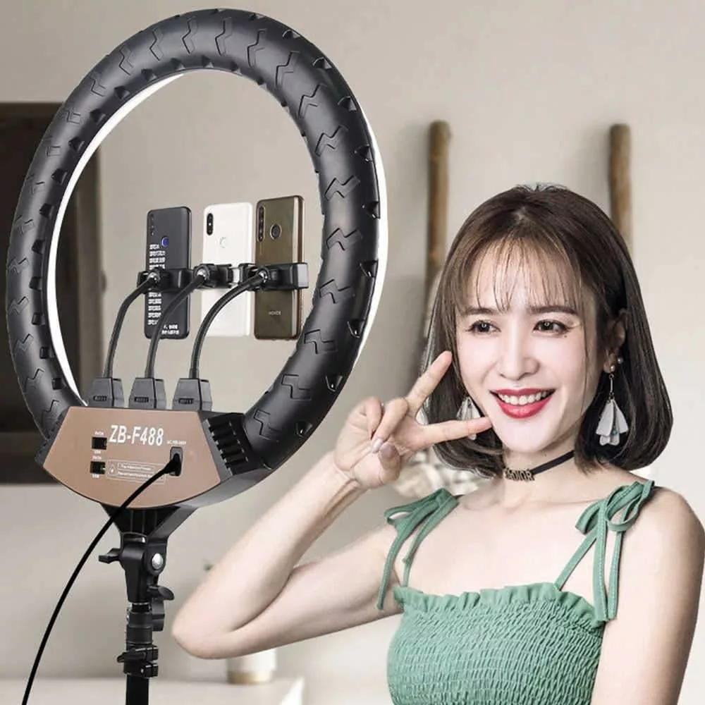 TECHGATE - RING LIGHT ZB-F488 22 POUCES