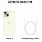 IPHONE 15 128GO VERT - APPLE. – Image 3