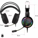 MICRO CASQUE GAMER FILAIRE SPIRIT OF GAMER MIC-PH7 RGB - NOIR – Image 2