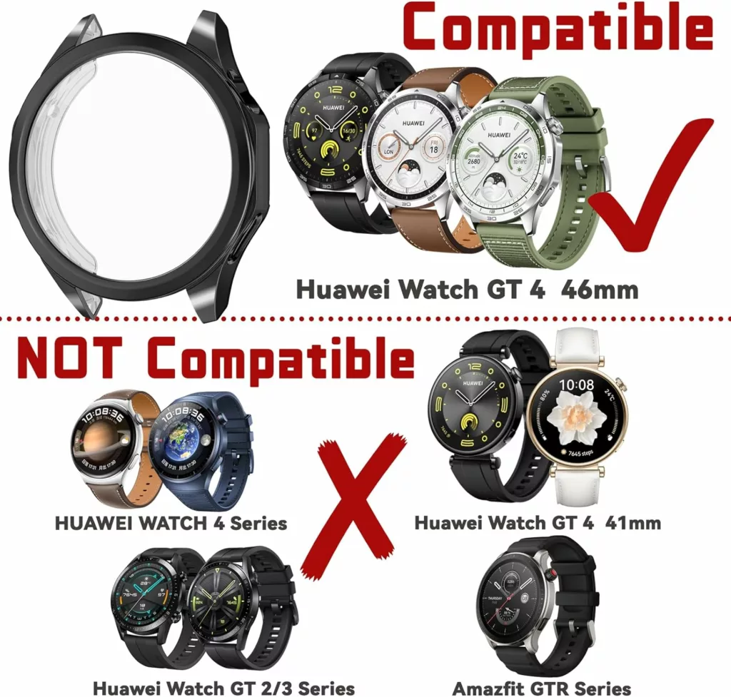 Huawei Watch GT4 46mm Noir Stay Fit