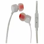 ECOUTEURS INTRA-AURICULAIRE FILAIRE JBL-TUNE110 BLANC – Image 2