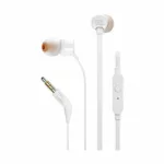 ECOUTEURS INTRA-AURICULAIRE FILAIRE JBL-TUNE110 BLANC