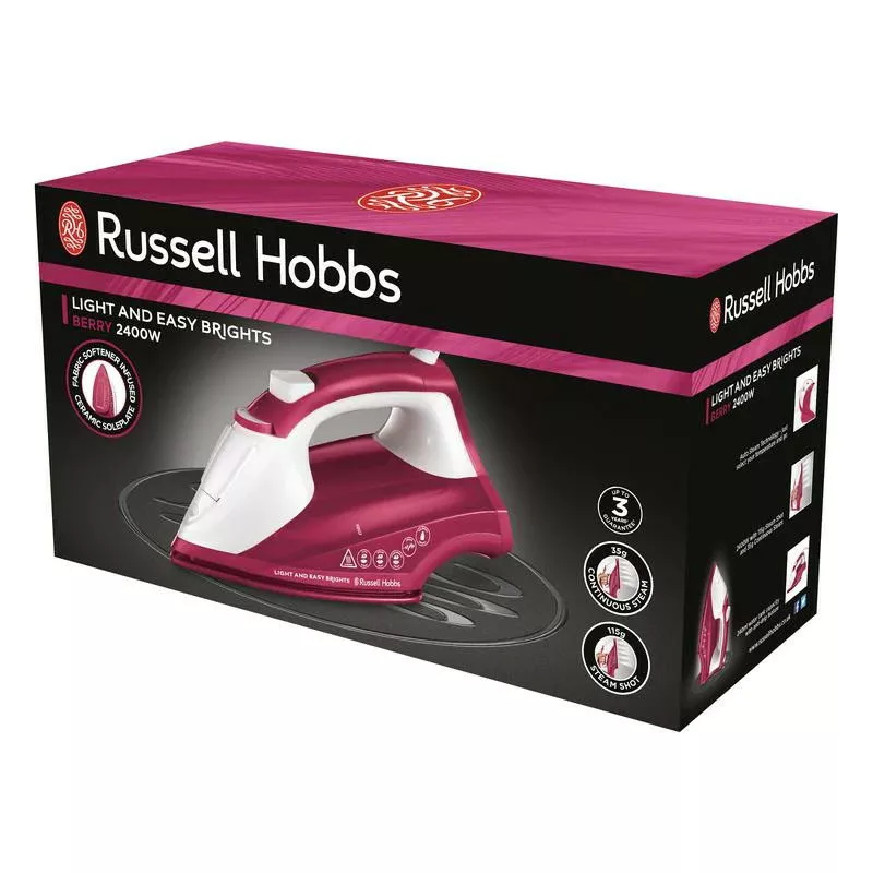 fer-a-repasser-russel-hobbs-2400w-brights-berry-rose 1