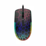 SOURIS GAMER FILAIRE STAR WAVE GM1123 RETROECLAIRAGE RAINBOW - NOIR