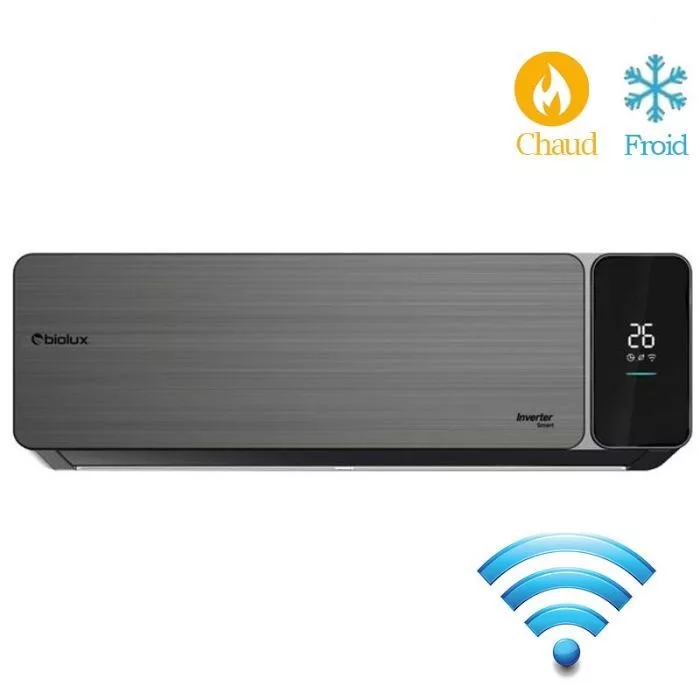 Techgate Climatiseur Inverter Biolux Btu Chaud Froid Smart