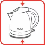 BOUILLOIRE TEFAL SANS FIL1,2L 1800W INOX KI431D10. – Image 6