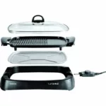 BARBECUE ELECTRIQUE KENWOOD HEALTH GRILL HG230 1700W - NOIR. – Image 5