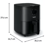 FRITEUSE SANS HUILE TEFAL EASY FRY EY130815 3,5 L 1350 W NOIR. – Image 5