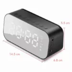 HAUT PARLEUR HAVIT M3 RADIO REVEIL MICRO TF CARTE – Image 2