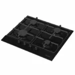 PLAQUE DE CUISSON ENCASTRABLE BRANDT BPE6341BA 4 FEUX 60CM NOIR. – Image 3