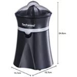 PRESSE AGRUME TECHWOOD TPF-36 20W - NOIR – Image 2