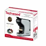 MACHINE A CAFE EXPRESSO TECHWOOD MULTI-CAPSULES 1450W - BLANC – Image 3