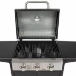BARBECUE A GAZ LIVOO DOC279 3 BRULEURS - NOIR. – Image 4