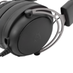 MICRO CASQUE GAMER WHITE SHARK GORILLA GH-2341- NOIR ET GRIS – Image 5