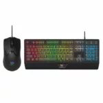 ENSEMBLE CLAVIER ET SOURIS GAMER FILAIRE STAR WAVE GCM1089 RGB - NOIR