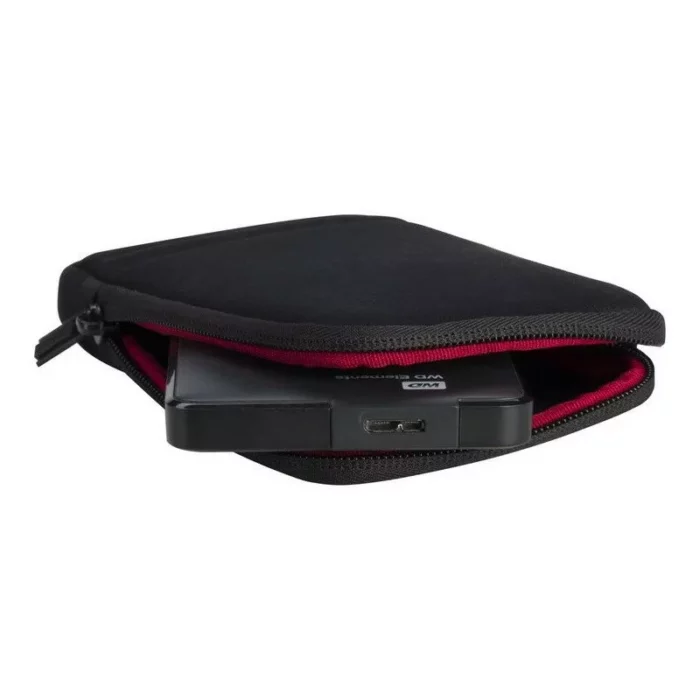 ETUI RIVACASE POUR DISQUE DUR 2,5″ EXTERNE PORTABLE – NOIR - TECHGATE