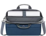 SACOCHE POUR PC PORTABLE RIVACASE 7532 15.6 GRIS ET BLEU – Image 2