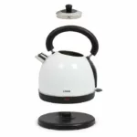 SET PETIT DEJEUNER VINTAG LIVOO BOUILLOIRE ET GRILLE-PAINS - BLANC. – Image 4