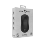 SOURIS GAMER FILAIRE WHITE SHARK GRAPHENE GM-5014 - NOIR – Image 6