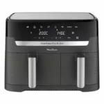 FRITEUSE SANS HUILE MOULINEX EZ905B20 2450WATTS + GRILL DIGITAL 8.3L NOIR. – Image 5