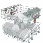 LAVE VAISSELLE POSE LIBRE ARISTON 15 COUVERTS LFO 3P31 WL X-INOX. – Image 2
