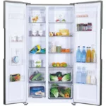 REFRIGERATEUR CANDY SIDE BY SIDE 521L CHSVN174X -INOX . – Image 4