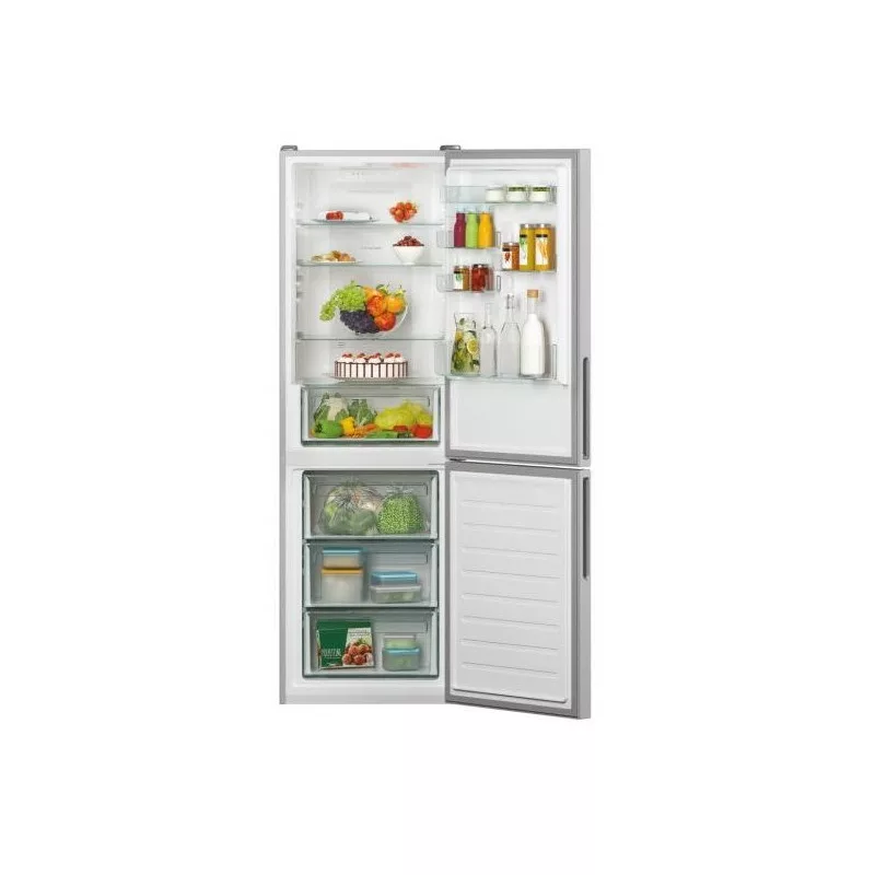 refrigerateur-combine-no-frost-candy-fresco-346l-silver-livraison-installation-et-mise-en-place-gratuites 1