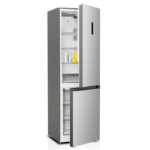 REFRIGERATEUR COMPBINE SABA AVEC AFFICHEUR NOFROST 381L - SILVER . – Image 2