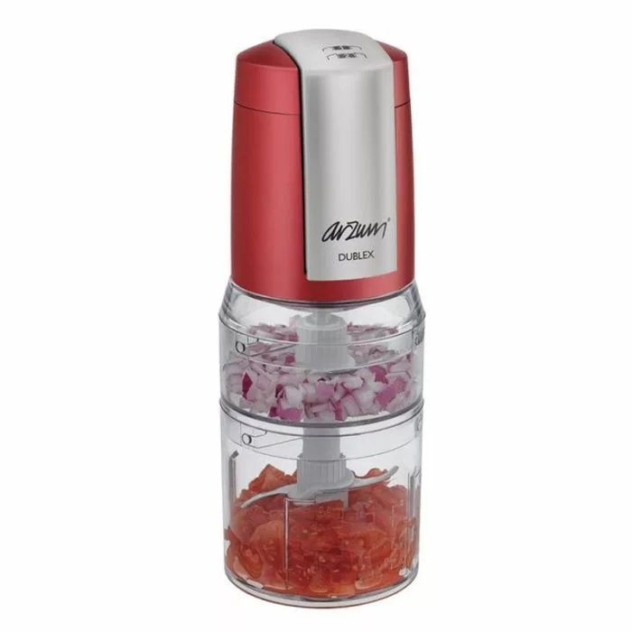 Hachoir ARZUM AR189GR Double Bol 500 Watts - Rouge2