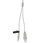 MICRO CASQUE GAMER FILAIRE GH-2444 – BLANC – Image 5