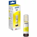 BOUTEILLE D'ENCRE ORIGINAL EPSON 101 - JAUNE (C13T03V44A).