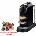 MACHINE A CAFE NESPRESSO CITIZ D113 1L - NOIR.