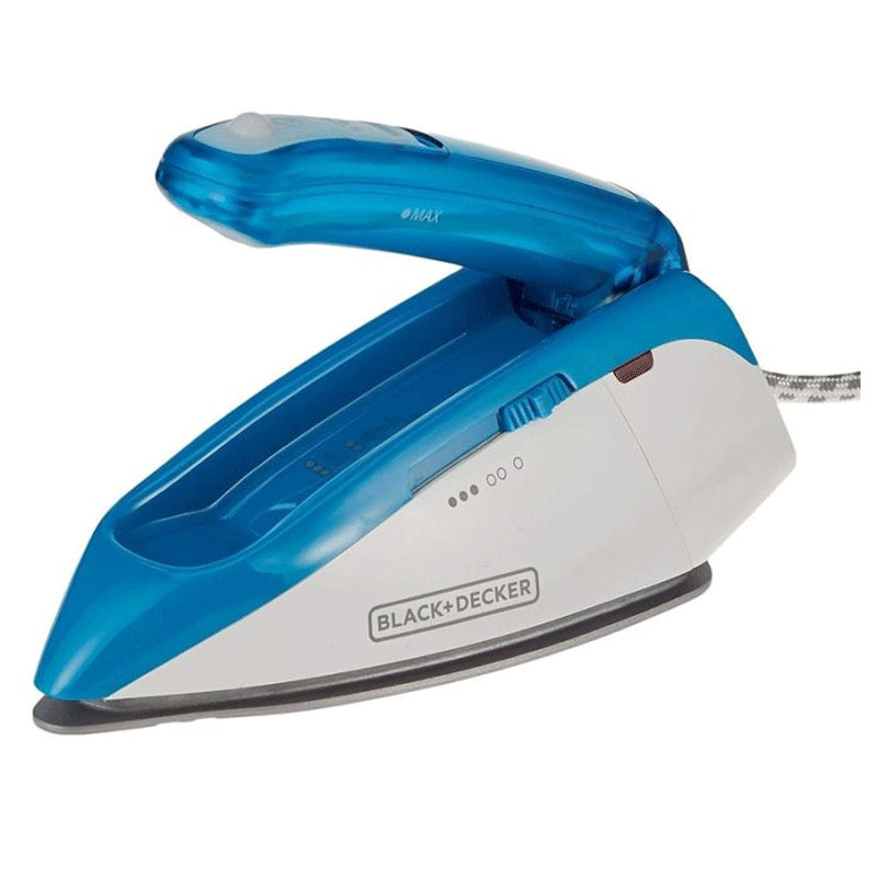 Fer à Repasser De Voyage Black Decker TI250 B5 1085W Bleu