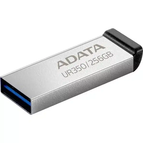 Clé-USB-ADATA-UR350-256Go-USB-32-Silver_Noir