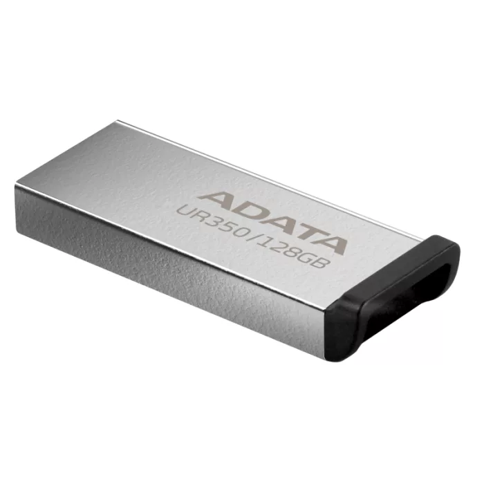 cle usb adata ur350 128 go usb 32 silver noir