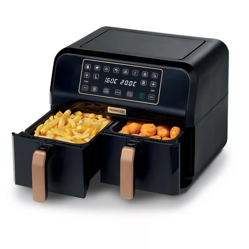 Air fryer Kenwood kHealthy Fry Dual HFP70000BK 1700W 8L Noir 1