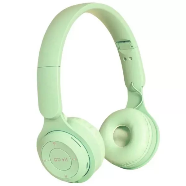 CASQUE BLUETOOTH Y08 PLIABLE VERT