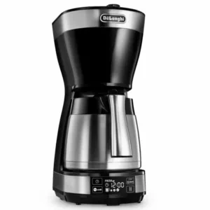 Cafetière à Filtre DELONGHI ICM16731 1200W 10 Tasses - Noir