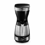 CAFETIERE A FILTRE DELONGHI 1200 W ICM16731 NOIR ET INOX. – Image 2
