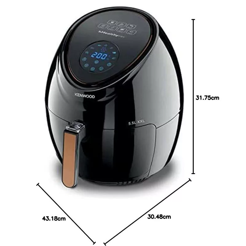Friteuse Sans Huile Kenwood HFP50000BK 1800W - Noir 5