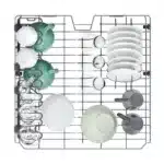 LAVE-VAISSELLE CANDY CF3E7L0S 60 CM 13 COUVERTS-SILVER. – Image 4
