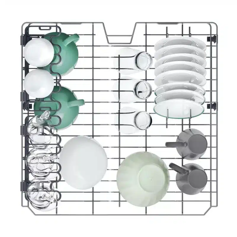 LAVE-VAISSELLE CANDY CF3E7L0S 60 CM 13 COUVERTS-SILVER3